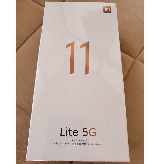 新品未開封★mi11 lite 5G トリュフブラック