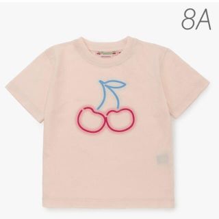 ボンポワン(Bonpoint)の新品未使用  Bonpoint  Tシャツ  8A  チェリー(Tシャツ/カットソー)