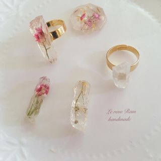 Flower Ring♡snidel リリーブラウン ロキエ(リング)