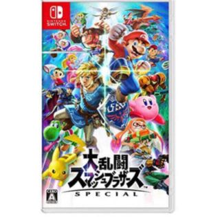 ニンテンドースイッチ(Nintendo Switch)の大乱闘スマッシュブラザーズ とマリオゴルフ2本セット(家庭用ゲームソフト)