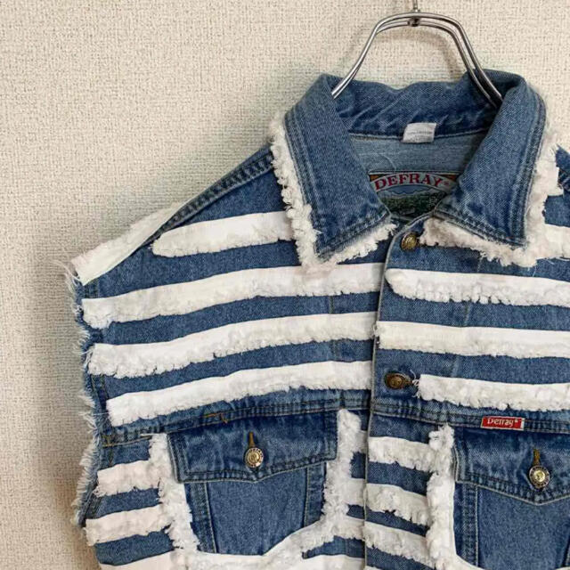 Levi's(リーバイス)の「一点物」ヴィンテージデニムベスト  メンズのトップス(ベスト)の商品写真