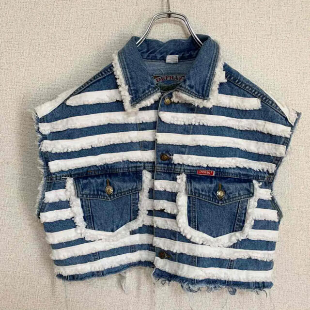 Levi's(リーバイス)の「一点物」ヴィンテージデニムベスト  メンズのトップス(ベスト)の商品写真