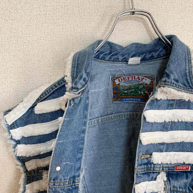 Levi's(リーバイス)の「一点物」ヴィンテージデニムベスト  メンズのトップス(ベスト)の商品写真