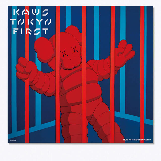 KAWS Tokyo FIRST ポスター NO EXIT 六本木