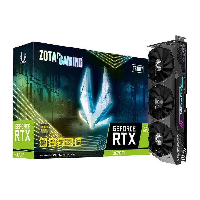 新品未開封　安心メーカー1年保証付 RTX3070 8GB ZOTAC付属品全てあり