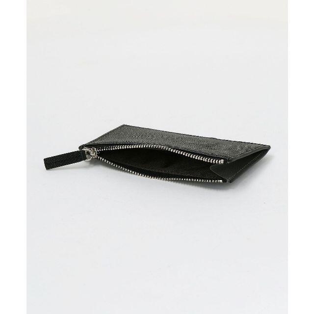 UNITED ARROWS green label relaxing(ユナイテッドアローズグリーンレーベルリラクシング)の新品未使用 EMB CARD ウォレット / カードケース ブラック メンズのファッション小物(コインケース/小銭入れ)の商品写真