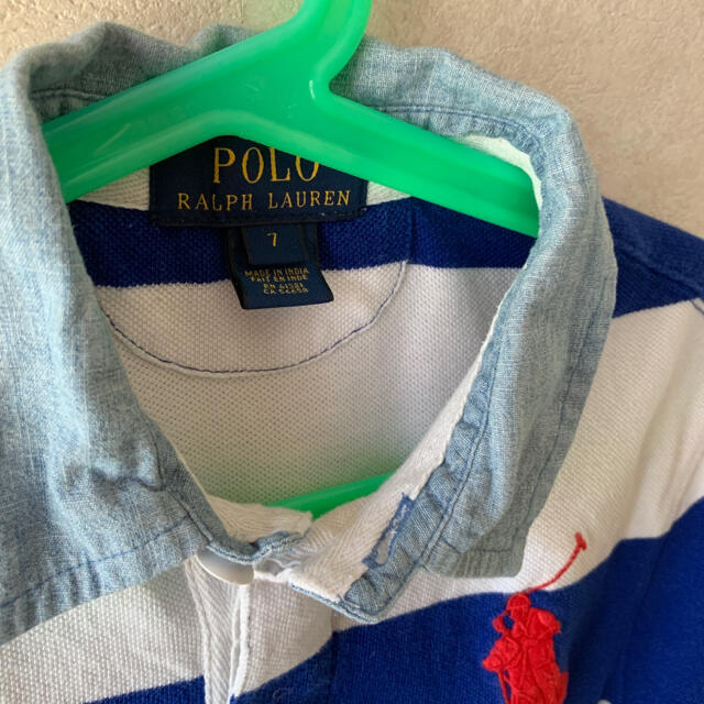 POLO RALPH LAUREN(ポロラルフローレン)のラルフローレン　ポロ　サイズ7 キッズ/ベビー/マタニティのキッズ服男の子用(90cm~)(Tシャツ/カットソー)の商品写真