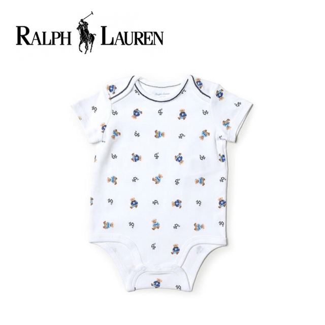 Ralph Lauren(ラルフローレン)の【新品・タグ付き】値下げ中★ラルフローレン ロンパース 12M キッズ/ベビー/マタニティのベビー服(~85cm)(ロンパース)の商品写真