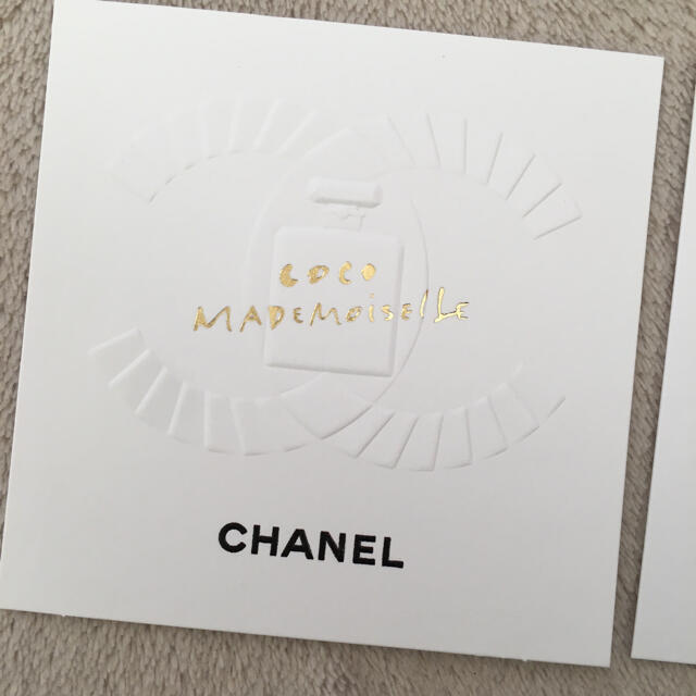 CHANEL(シャネル)のシャネル　ロゴ　ムエット コスメ/美容の香水(その他)の商品写真