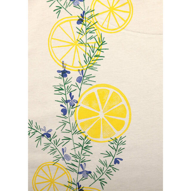 Design Tshirts Store graniph(グラニフ)のグラニフ🍋オーガニックコットン五分袖ワンピース レディースのワンピース(ひざ丈ワンピース)の商品写真