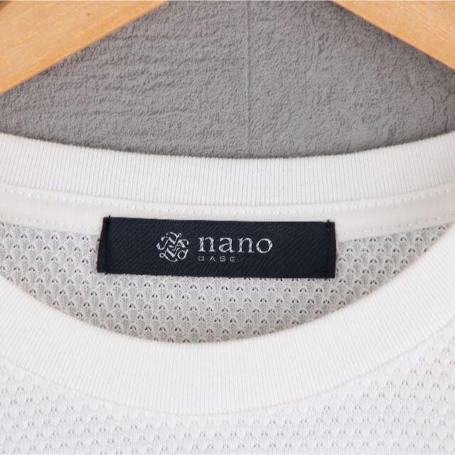 nano・universe(ナノユニバース)の【未使用・美品】nanoUNIVERSE　ナノユニバース メンズTシャツ メンズのトップス(Tシャツ/カットソー(半袖/袖なし))の商品写真