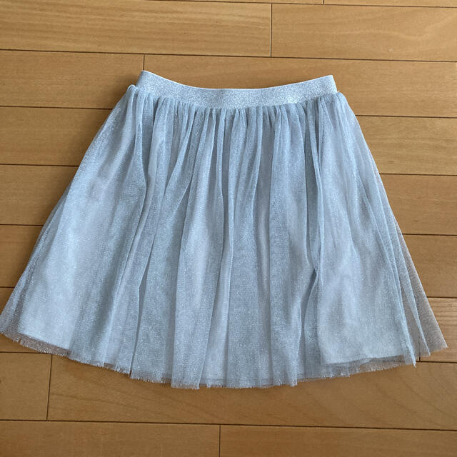 UNIQLO(ユニクロ)のyu7ri4様専用　ユニクロ　　キッズフレアスカート チュールスカート キッズ/ベビー/マタニティのキッズ服女の子用(90cm~)(スカート)の商品写真