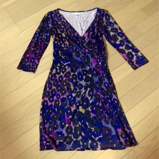 ダイアンフォンファステンバーグ(DIANE von FURSTENBERG)のダイアン シルクジャージワンピース(ひざ丈ワンピース)