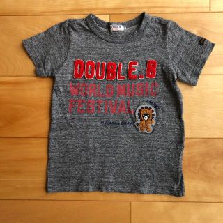 ダブルビー(DOUBLE.B)のミキハウス　ダブルB  Ｔシャツ　110cm(Tシャツ/カットソー)