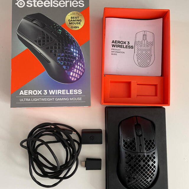 steelseries  aerox3 Wireless ゲーミングマウス