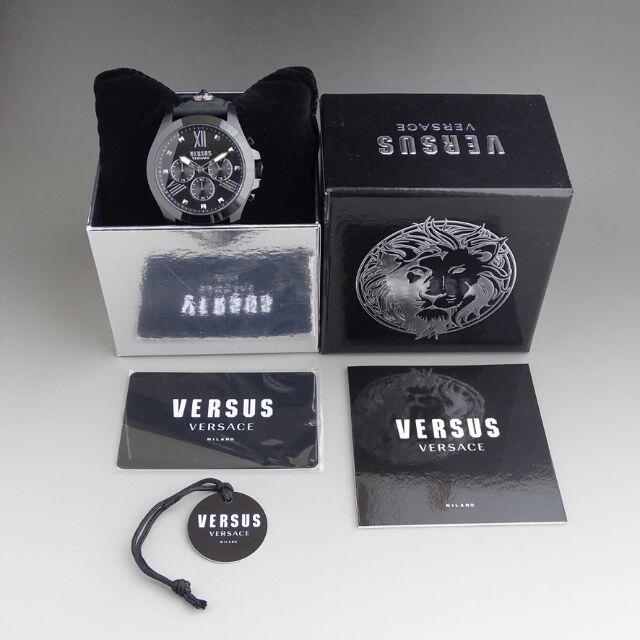 VERSACE(ヴェルサーチ)の【新品即納】ヴェルサス ヴェルサーチ 高級 メンズ腕時計 44mm クロノ 防水 メンズの時計(腕時計(アナログ))の商品写真