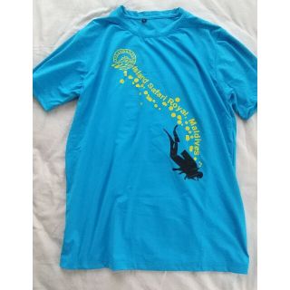 island safari royal maldives の半袖Tシャツ ブルー(Tシャツ/カットソー(半袖/袖なし))