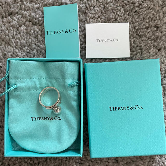 Tiffany & Co.(ティファニー)の【8/6まで値下げ】ティファニー　ハードウェア　ボール　ダングル　リング レディースのアクセサリー(リング(指輪))の商品写真