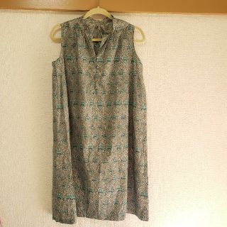 リバティ　ハンドメイド　チュニック　ブラウス(チュニック)