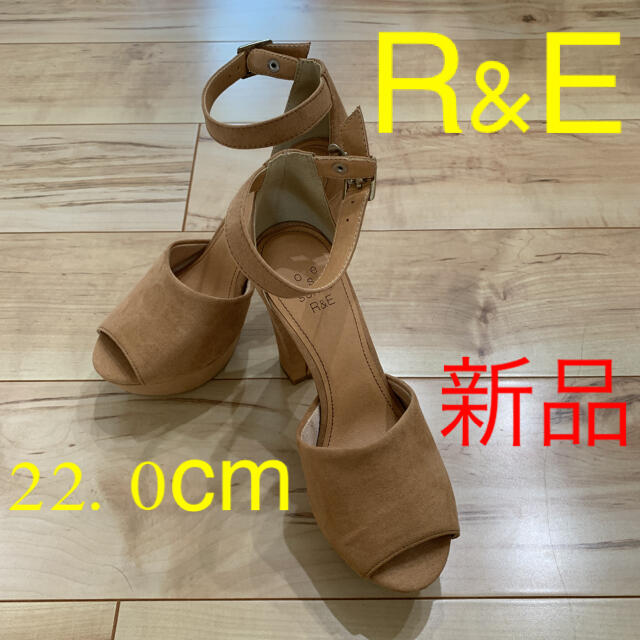 R&E(アールアンドイー)のR&E サンダル 新品未使用 レディースの靴/シューズ(サンダル)の商品写真
