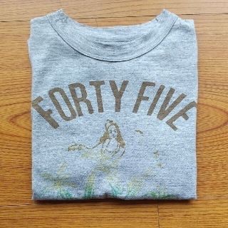 フォーティーファイブアールピーエム(45rpm)の2021SSアヌエヌエフラガールプリントの45星Tシャツ（トップ）2(Tシャツ(半袖/袖なし))