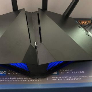 エイスース(ASUS)のasusルーター RT-AX82U(PC周辺機器)