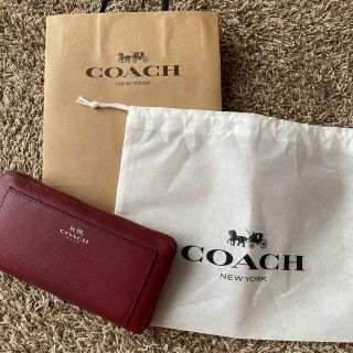 コーチ(COACH)のCOACH 長財布　深みレッド(財布)