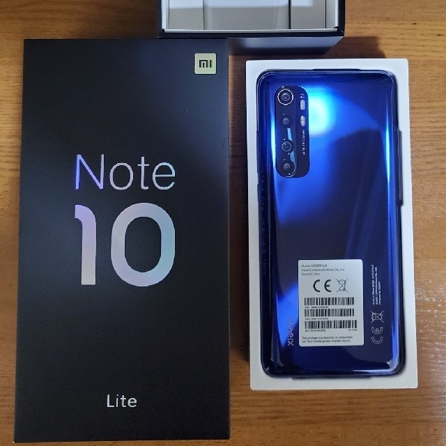 スマートフォン本体Xiaomi Mi Note 10 Lite　パープル
