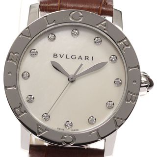 ブルガリ(BVLGARI)のブルガリ BVLGARI BBL37S ブルガリブルガリ 12Pダイヤ 自動巻き メンズ 美品 _609085(腕時計(アナログ))