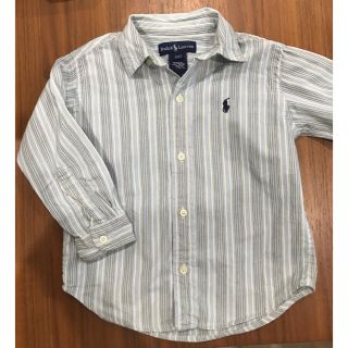 ラルフローレン(Ralph Lauren)のラルフローレン　シャツ　ストライプ　90〜100(Tシャツ/カットソー)