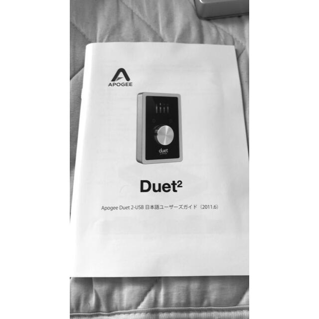 apogee duet2 楽器のDTM/DAW(オーディオインターフェイス)の商品写真