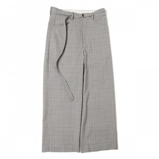 URU WOOL TROPICAL WIDE PANTS