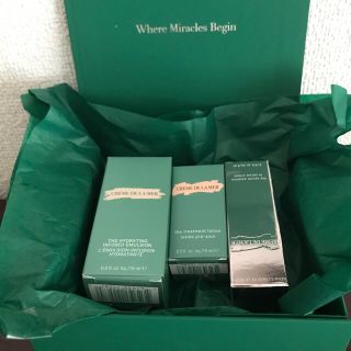 ドゥラメール(DE LA MER)のドゥラメール　トライアルセット乳液、美容液、化粧水(サンプル/トライアルキット)