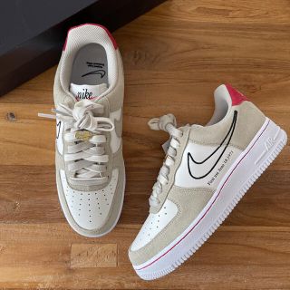 27.5㎝ NIKE エアフォース 1 '07 LV8 ホワイト ベージュ レッド