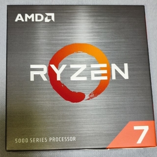新品未開封  AMD  Ryzen 7  5800x  BOX(PCパーツ)