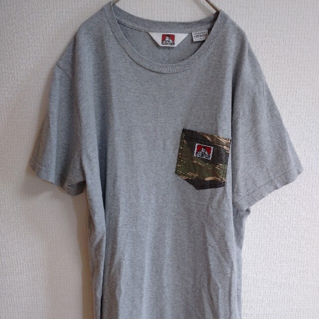 BEN DAVIS(ベンデイビス)のBENDAVIS Tシャツ L グレー メンズのトップス(Tシャツ/カットソー(半袖/袖なし))の商品写真