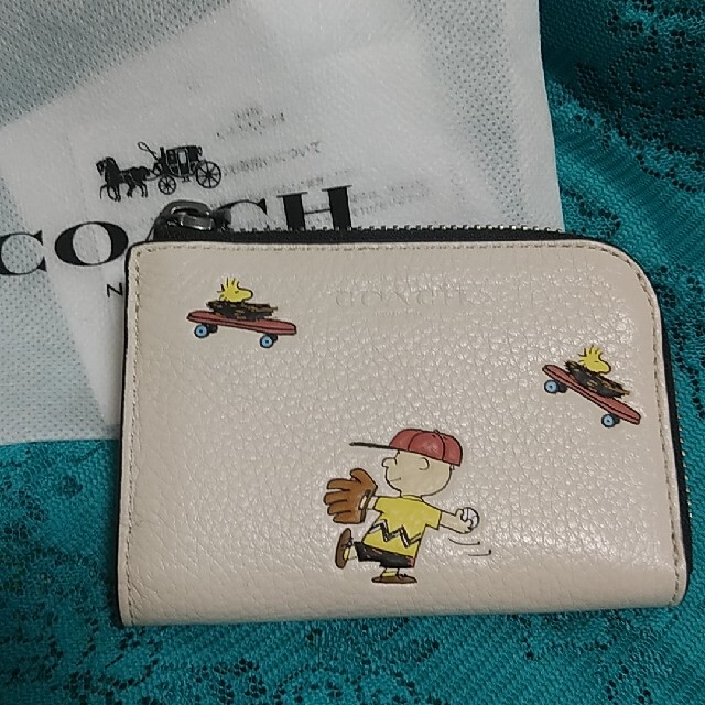 coach☆SNOOPYコラボ☆カードケース☆キーケース