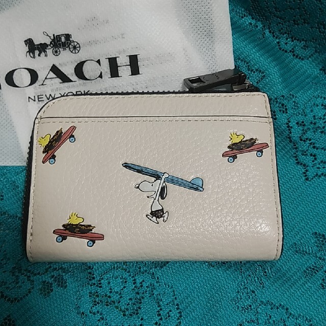 coach☆SNOOPYコラボ☆カードケース☆キーケース 1