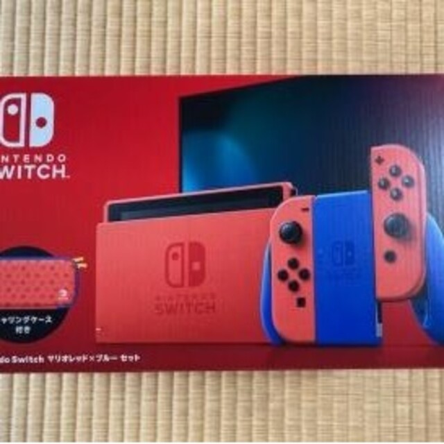 ゲームソフト/ゲーム機本体新品Nintendo Switch マリオレッド×ブルー セット 新型スイッチ