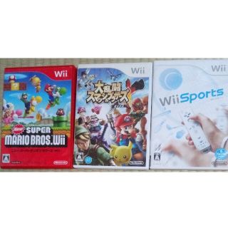 激安❢美品❢wiiソフト3本セット❢(家庭用ゲームソフト)