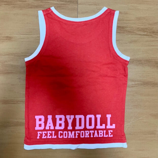 BABYDOLL(ベビードール)のBABY DOLL 半袖 タンクトップセット キッズ/ベビー/マタニティのキッズ服男の子用(90cm~)(Tシャツ/カットソー)の商品写真