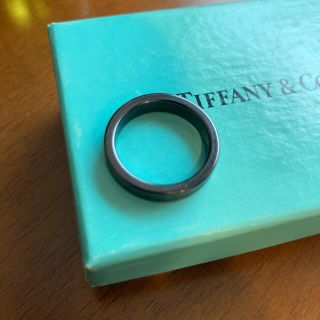 Tiffany & Co. - ティファニー 1837 ナローリング チタンリング 12号の