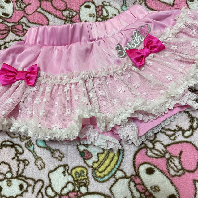 EARTHMAGIC(アースマジック)のチュールスカパン キッズ/ベビー/マタニティのキッズ服女の子用(90cm~)(スカート)の商品写真