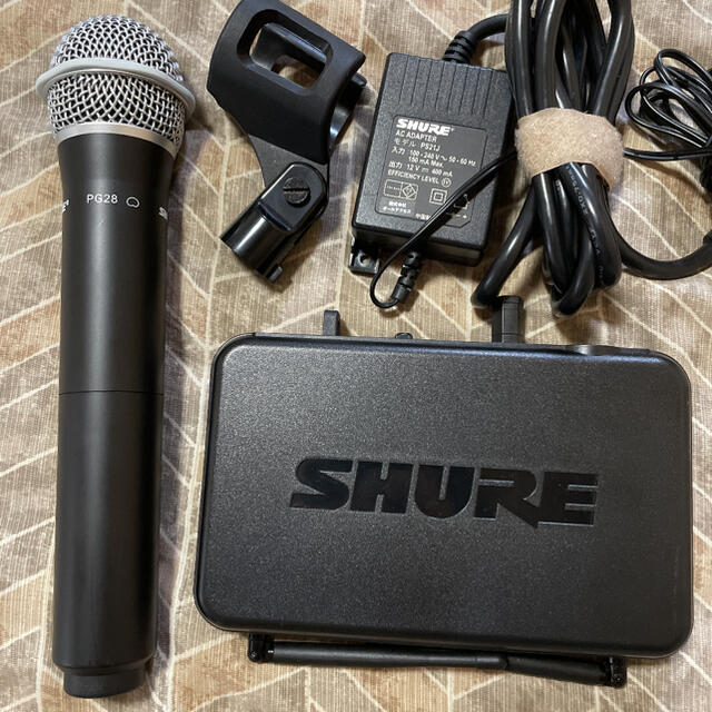 SHURE SVX24/PG28ワイヤレスマイクセット