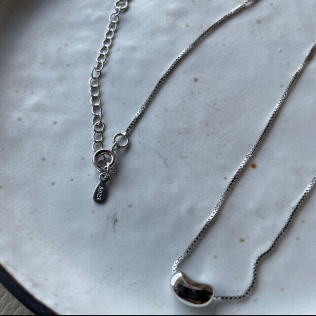simple silver beans necklace  レディースのアクセサリー(ネックレス)の商品写真