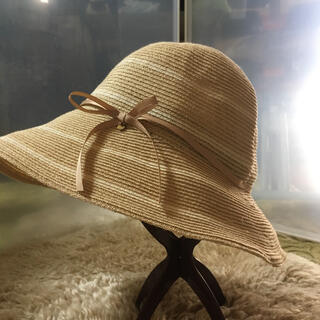 マッキントッシュフィロソフィー(MACKINTOSH PHILOSOPHY)のMACKINTOSH PHILOSOPHY 天然素材 夏用 帽子(ハット)