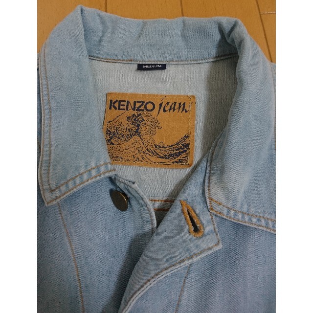KENZO(ケンゾー)のKENZO jeans ジャケット M オールド ケンゾー メンズのジャケット/アウター(Gジャン/デニムジャケット)の商品写真