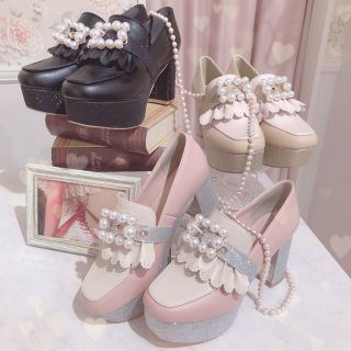 スワンキス(Swankiss)の♡Swankiss bijou belt loafer♡(ハイヒール/パンプス)