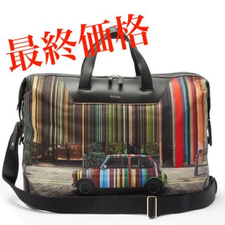 Paul Smith - 【最終価格】PAUL SMITH ストライプ ミニ レザーボストン ...