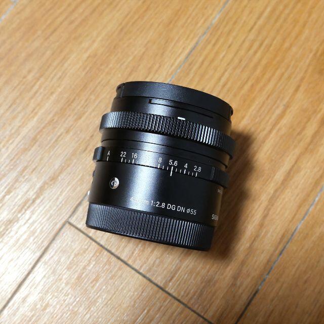 SIGMA 45mm F2.8 DG DN ソニー Eマウント